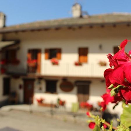 Agriturismo Au Jardin Fleuri Antey-Saint-Andre Exterior photo